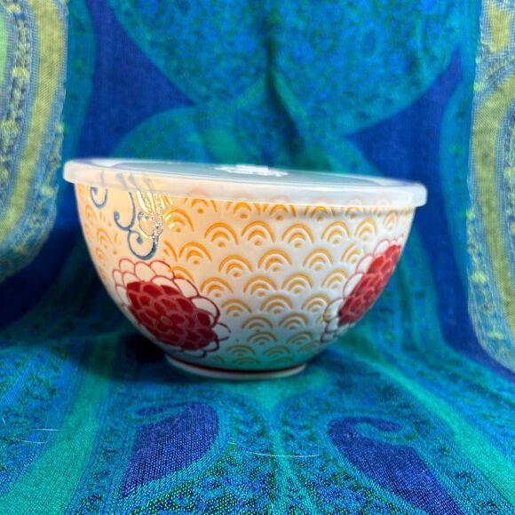 Dutch Wax Owl Bowl with Vent Cap Cover (7) - Picture 5 of 5